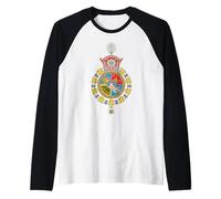 Armoiries du Prince héritier iranien avec Blason impérial Persan Manche Raglan