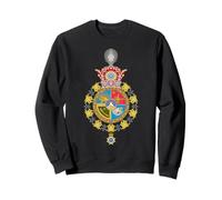 Armoiries du Prince héritier iranien avec Blason impérial Persan Sweatshirt