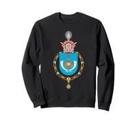 Armoiries du Prince héritier iranien avec Blason impérial Persan Sweatshirt