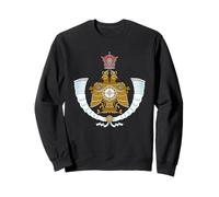 Armoiries du Prince héritier iranien avec Blason impérial Persan Sweatshirt