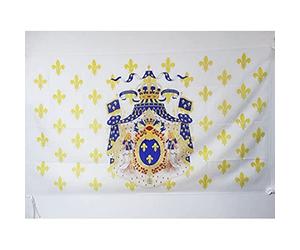 Armoiries Du Royaume De France - Royauté Française 90X150Cm Drapeaux De Vacances Supérieure Patio Drapeaux Lavable Grand Drapeau Décoration Pour Balcon Pelouse Jardin