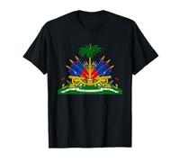 Armoiries Haiti Pride Drapeau Patriotique T-Shirt