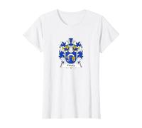 Armoiries Pokora - Blason de la Famille T-Shirt, Femme, Blanc, M