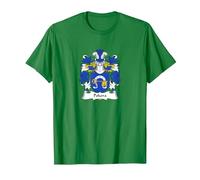 Armoiries Pokora - Blason de la Famille T-Shirt, Homme, Vert Kelly, L