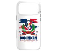 Armoiries Republica Dominicana pour Enfants et Drapeau dominicain Coque pour iPhone 17 Pro Max