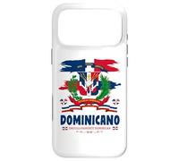 Armoiries Republica Dominicana pour Enfants et Drapeau dominicain Coque pour iPhone 17 Pro Max