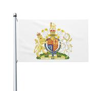 Armoiries Royales Du Royaume-Uni, Angleterre Bannière 90X150Cm Suspendre Avec Œillets Bannières Drapeau Pour Ferme Événement Vacances