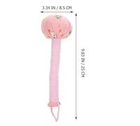 Armoise Marteau de Massage du Dos 2 Pièces en Tissu | Poignée Entourée de Corde, Texture Lisse, Usage Maison ou Pause au Bureau, pour Nuque et Abdomen
