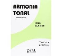 Armonia Tonal 1ª Parte:Teoria Y Practica Blanes Arques, Luis (Auteur)