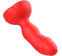 ARMONY - EXTREME A BLOOM VIBRATEUR ROSE ET PLUG ANAL TÉLÉCOMMANDE ROUGE