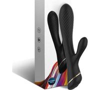 Armony Vibrateur Rabbit Silicone Noir 1 Unité