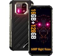 Armor 22 Téléphone Protable Incassable Android 13, 64Mp Nocturne Vision Caméra, 16Go + 128Go, 6,58"" Fhd+ 120Hz, 6600Mah(33W), 4G Dual Sim/Nfc/Gps/Ip69K/Infrared Sensor Téléphone Étanche- Noir