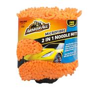 Armor All, Gant de Lavage Pour Voiture en Microfibre, Lot de 2, Double Surface pour Éliminer la Saleté et les Insectes, Conçu pour un Nettoyage Rapide
