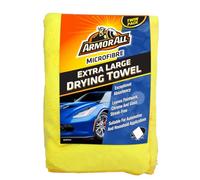 Armor All,Kit de Nettoyage de Voiture,Grands Chiffons en Microfibre pour Voiture,Lot de 2 Serviettes,Parfait Pour le Nettoyage Intérieur et Extérieur,Haute Capacité d'Absorption,Séchage Doux et Sans Traces