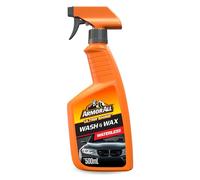 Armor All - Spray Lavage & Lustrage Sans Eau 500 ml - Nettoyant Carrosserie Rapide, Cire de Carnauba, Effet Déperlant, Brillance Instantanée Sans Rinçage