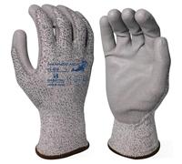 Armor Guys HAMMER Head 2 Basetek Gants de travail robustes - Revêtement en polyuréthane ANSI A2 résistant aux coupures pour une adhérence supérieure - Idéal pour la construction, l'automobile et
