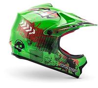 ARMOR Helmets Cross casque pour enfants, Vert, XS (51-52cm)