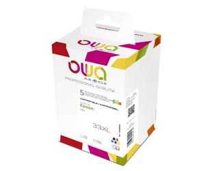 ARMOR K10489OW JET D'ENCRE NO-OEM PACK BK/BK/C/M/Y COMPATIBLE T3357 33XL EPSON©