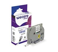 Wecare connect - Clair - Rouleau (1,2 cm x 8 m) 1 cassette(s) bande d'étiquettes - pour Brother TZe-131