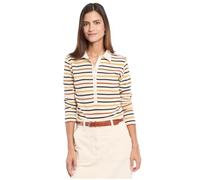 Armor Lux Baila Polo, Nature/Noir/HarvestGold/Ca, L Femme