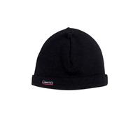 Armor Lux, Bonnet Uni "Lannion" Mixte, Noir, Taille Unique