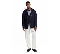 Armor Lux, Caban Bicolore "Fort Cigogne" Homme, Bleu, Large (Taille Fabricant: 46)