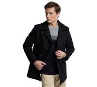 Armor-Lux Manteau caban Cap Sizun Homme Noir Taille 46
