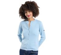 Armor Lux Cardigan col Rond - Laine et Acrylique Nuage S