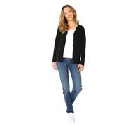 Armor Lux Cardigan col V - Laine et Acrylique Noir M