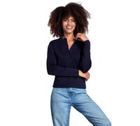 Armor Lux Cardigan uni col Rond à Boutons