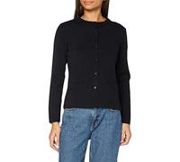 Armor Lux Cardigan col Rond - Laine et Acrylique Noir XXL