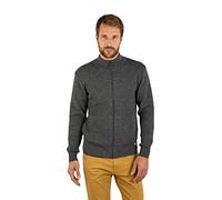 Armor Lux Cardigan zippé uni en Laine PLOUESCAT