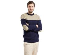 Armor Lux Deauville Pull-Over, Marine Deep/Blanc/Samoan S, L Homme