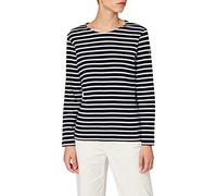 Armor Lux Femme Marinière "Lesconil" Femme T shirt, Multicolore (Bi8 Rich Navy/Blanc Bi8), 44 EU