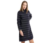 Armor Lux Femme Rayée Robe, Rich Navy/Nature, XS EU