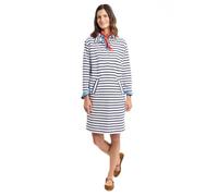 Armor Lux Femme Vareuse Robe, Blanc/Seal, XXL EU