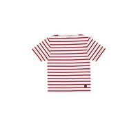 Armor Lux Fille Hoedic T shirt, Multicolore (Blanc/Braise 320), 10 ans EU