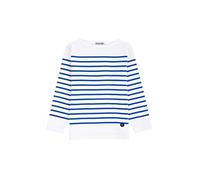 Armor Lux Fille Marinière "Amiral" Enfant Mixte Top manches longues, Blanc (Dw5 Blanc/Etoile Dw5), 6 ans EU