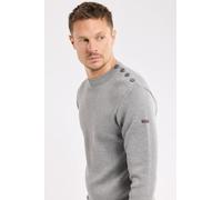 Armor Lux GOULENEZ Pull, Misty Grey, Small Homme