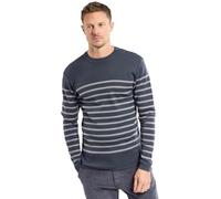 Armor Lux GOULENEZ Pull, Tornade/Misty Grey, XL Homme