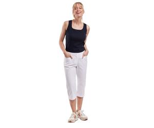Armor Lux Gouvernail Pantalon, Blanc, 50 Femme