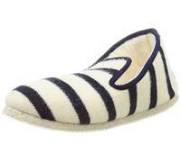 Armor Lux Homme MAOUTIG Nature/Navire Chausson, Beige Marine, 43 EU