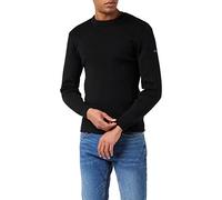 Armor Lux Homme Marin Uni "Fouesnant" Homme Pull, Noir, M EU