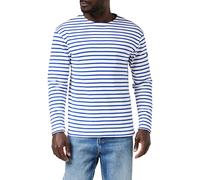 Armor Lux Homme Marinière "Loctudy" Homme T shirt, Blanc (Dw5 Blanc/Etoile Dw5), XL EU