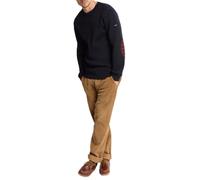 Armor Lux Homme Pull, Navire/Vermillon H25, L EU