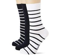 Armor-lux Lot de 3 Paires de Chaussettes Femme, TRI NONA, Accessoire Mode