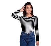 Armor Lux Marinière 4277, Multicolore (Rich Navy/Nature Bi5), XXXX-Large (Taille fabricant: 7) Femme
