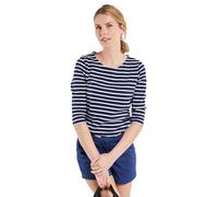 Armor Lux Marinière à col Rond en Coton épais GUÉRANDE