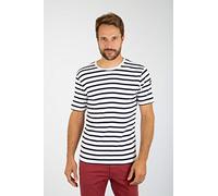 Armor Lux Marinière MORGAT, Multicolore (Blanc/Navire 400), Small (Taille fabricant: S) Homme