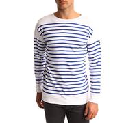 Armor Lux Marinière "Amiral" Homme, Blanc/Etoile, Medium